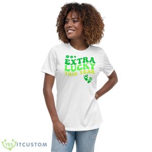 Extra Lucky This Year Shirt - Women's Relaxed Short Sleeve Jersey Tee