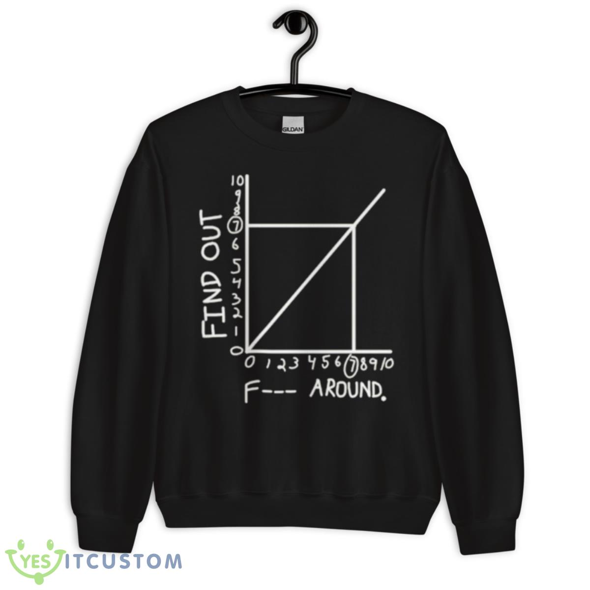 F Around Find OuShirt 13 F Around Find OuShirt - Unisex Crewneck Sweatshirt