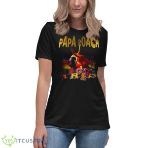 Face Everything And Rise Papa Roach Shirt - Women's Relaxed Short Sleeve Jersey Tee