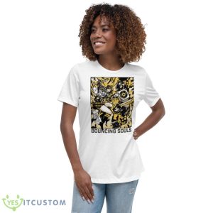 Fall Down Dear The Bouncing Souls Shirt - Women's Relaxed Short Sleeve Jersey Tee