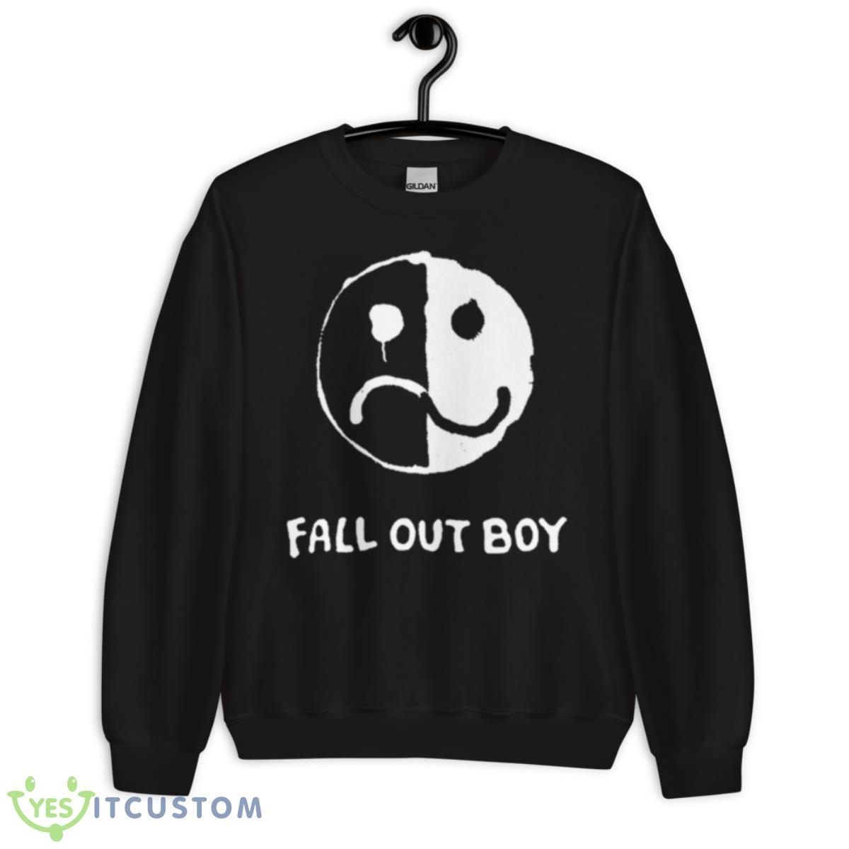 Fall Out Boy Smile Frown Shirt 3 Fall Out Boy Smile Frown Shirt - Unisex Crewneck Sweatshirt