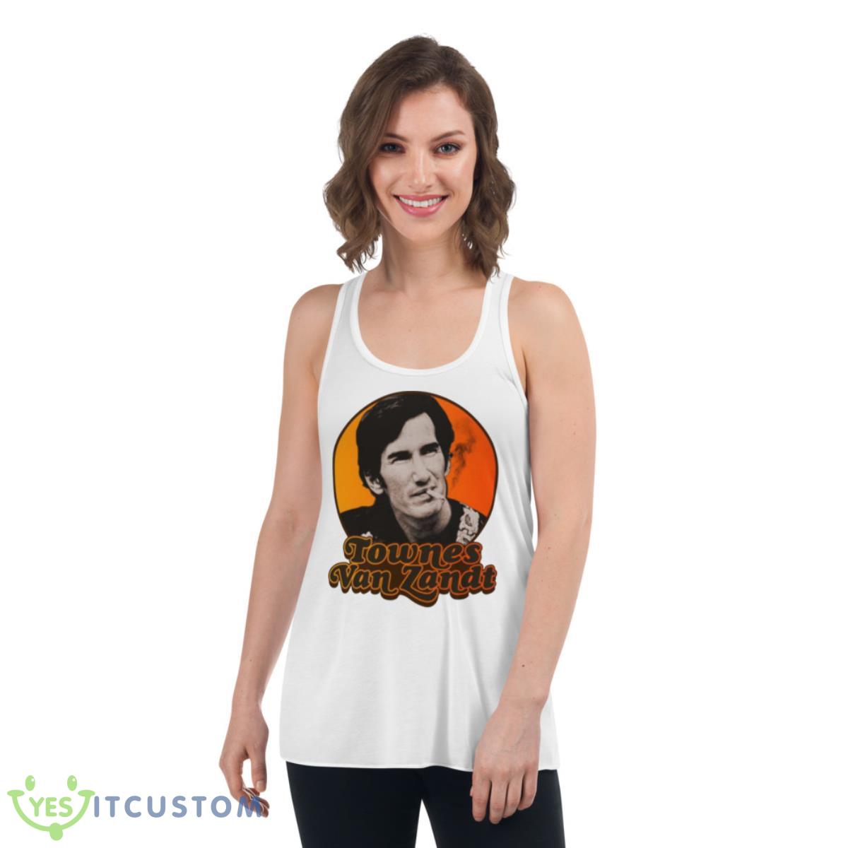 Fare Thee Well Miss Carousel Townes Van Zandt Shirt 4 Fare Thee Well Miss Carousel Townes Van Zandt Shirt - Women's Flowy Racerback Tank