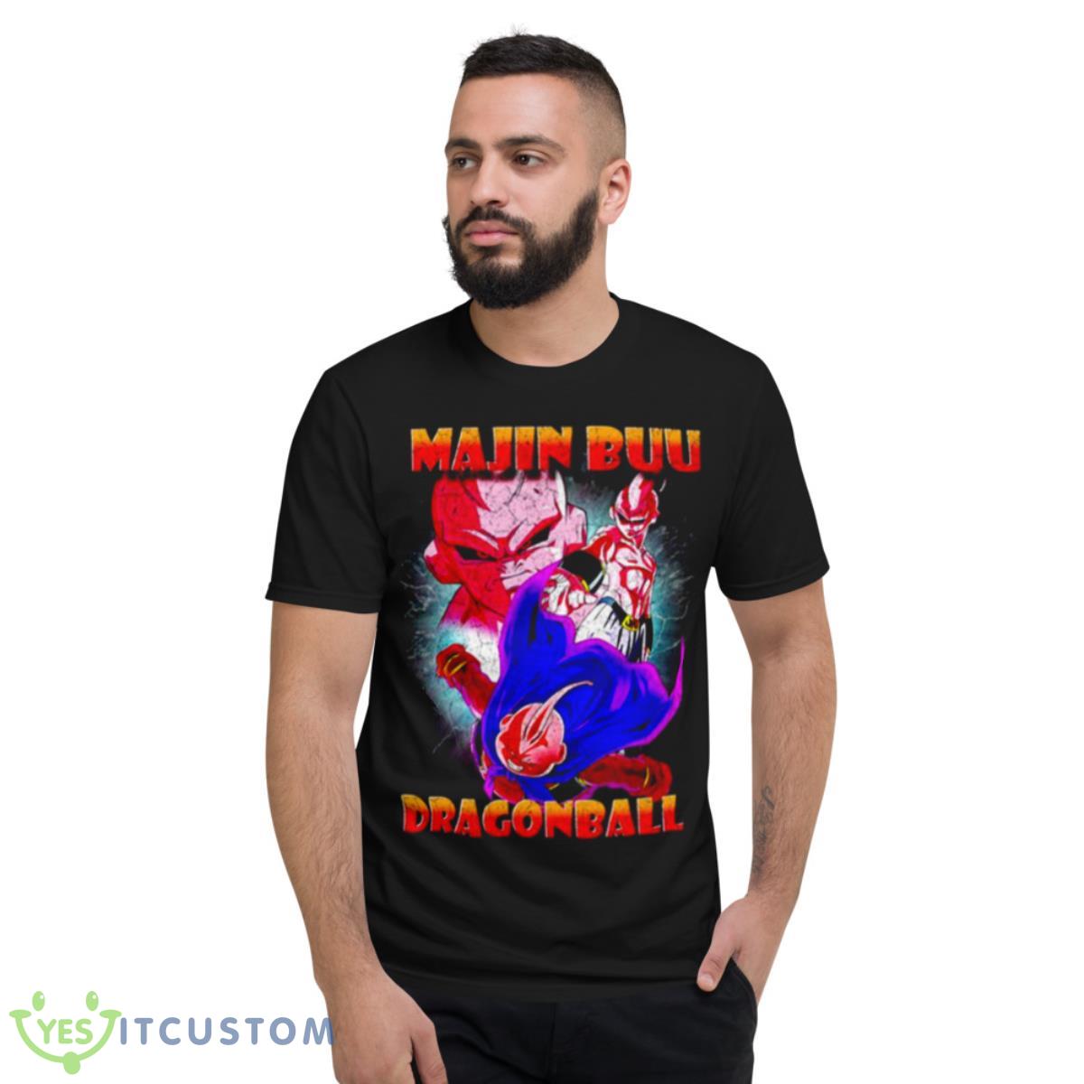 Fighting Majin Buu Pink Guy Dragon Ball Shirt 2 Fighting Majin Buu Pink Guy Dragon Ball Shirt - Short Sleeve T-Shirt