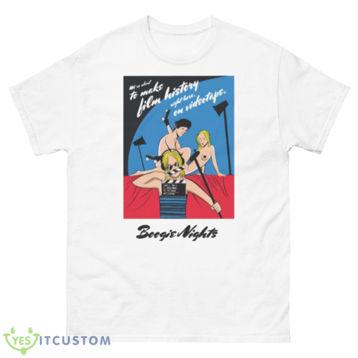 Film History Boogie Nights Shirt 10 Film History Boogie Nights Shirt - 500 Men’s Classic Tee Gildan