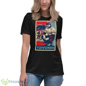 Finnish Rally Driver Henri Toivonen Shirt 11 Finnish Rally Driver Henri Toivonen Shirt - Women's Relaxed Short Sleeve Jersey Tee