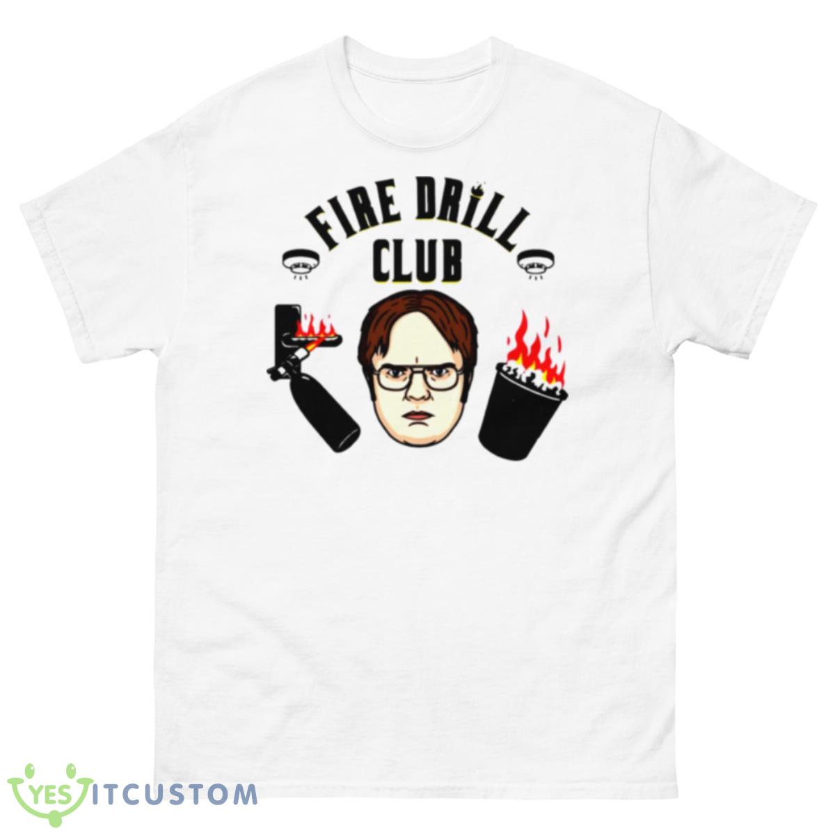 Fire Drill Club Dwight Schrute Shirt 10 Fire Drill Club Dwight Schrute Shirt - 500 Men’s Classic Tee Gildan