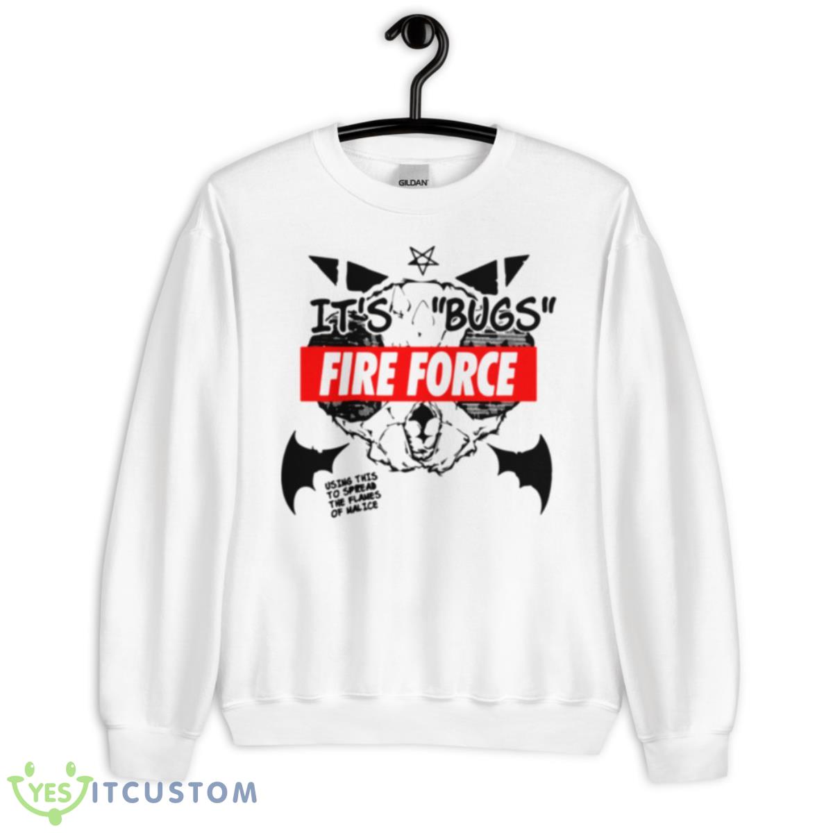 Fire Rorce It’s Bugs Bugs Character 1 Shirt 2 Fire Rorce It’s Bugs Bugs Character 1 Shirt - Unisex Heavy Blend Crewneck Sweatshirt