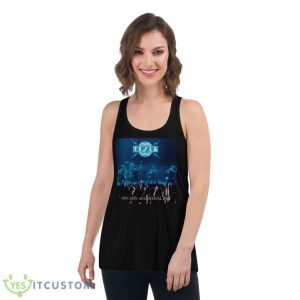 Five Man Acoustical Jam Tesla Band Shirt 10 Five Man Acoustical Jam Tesla Band Shirt - Women's Flowy Racerback Tank