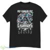 Fly Eagles Fly 2022 2023 NFC Champions Philadelphia Eagles Team Signatures Shirt - G500 Men’s Classic T-Shirt