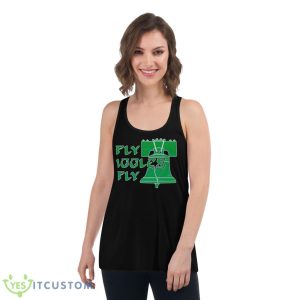 Fly Iggles Fly Eagles Fans Shirt 10 Fly Iggles Fly Eagles Fans Shirt - Women's Flowy Racerback Tank