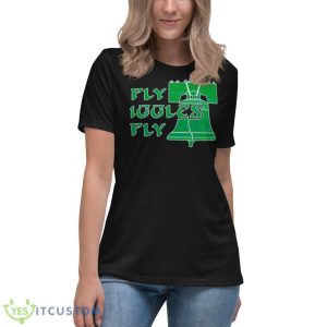 Fly Iggles Fly Eagles Fans Shirt 11 Fly Iggles Fly Eagles Fans Shirt - Women's Relaxed Short Sleeve Jersey Tee