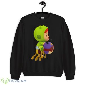 Flying With The Bee Pocoyo And Friends Shirt 8 Flying With The Bee Pocoyo And Friends Shirt - Unisex Crewneck Sweatshirt