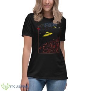 Foo Fighter Tour Vintage 90s Shirt - Women's Relaxed Short Sleeve Jersey Tee