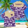 Football American Hawaii Shirt Tropical Beach Tree Washington Huskies Product Photo 1