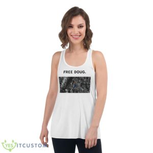 Free Doug Shirt - Women's Flowy Racerback Tank