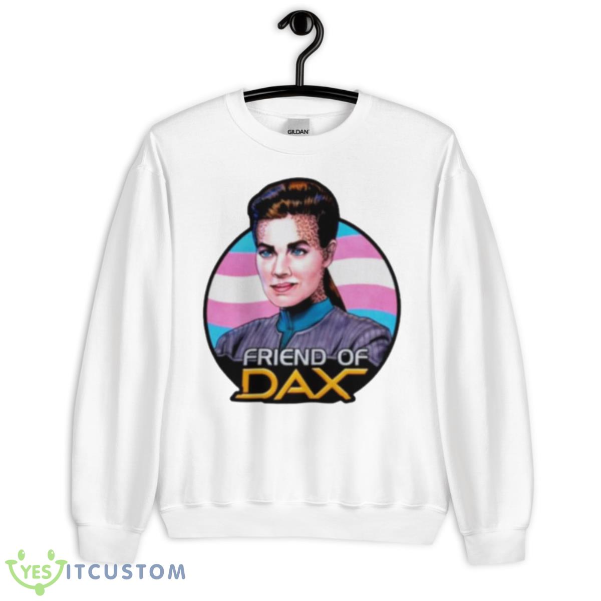 Friend Of Dax Vinyl Shirt 2 Friend Of Dax Vinyl Shirt - Unisex Heavy Blend Crewneck Sweatshirt