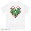 Frog Wooden Heart Painting Ghost Bongo Shirt - 500 Men’s Classic Tee Gildan