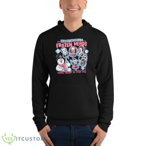 Frozen Heads Horror Creepy Delight In Every Bite Shirt - Unisex Fleece Pullover Hoodie