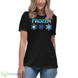 Frozen Snowflake Movie Shirt - Women's Relaxed Short Sleeve Jersey Tee