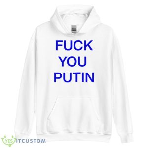Fuck You Putin Shirt - Unisex Heavy Blend Hooded Sweatshirt