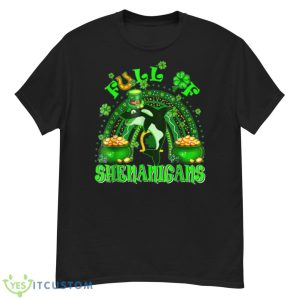 Full Of Shenanigans St Patrick’s Day Orca Fish Clovers Shirt IVQ - G500 Men’s Classic T-Shirt