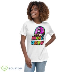 Funny Donut Design More Jstu Shirt - Women's Relaxed Short Sleeve Jersey Tee