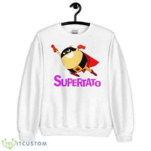 Funny Hero Supertato Shirt 6 Funny Hero Supertato Shirt - Unisex Heavy Blend Crewneck Sweatshirt