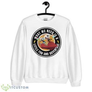 Funny Life The Cuphead Show Shirt - Unisex Heavy Blend Crewneck Sweatshirt