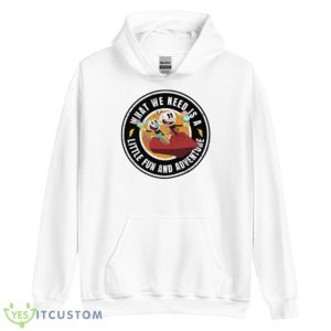 Funny Life The Cuphead Show Shirt - Unisex Heavy Blend Hooded Sweatshirt