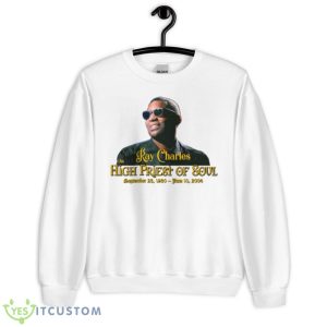 Funny Man Ray Charles Graphic Shirt - Unisex Heavy Blend Crewneck Sweatshirt