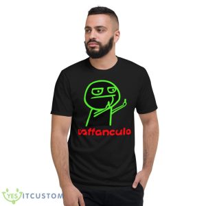 Funny Meme Middle Finger Vaffanculo Shirt 7 Funny Meme Middle Finger Vaffanculo Shirt - Short Sleeve T-Shirt