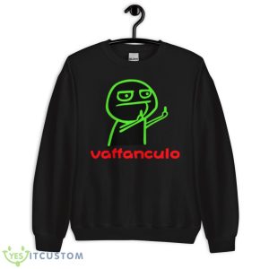 Funny Meme Middle Finger Vaffanculo Shirt 8 Funny Meme Middle Finger Vaffanculo Shirt - Unisex Crewneck Sweatshirt