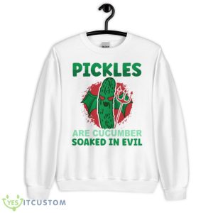 Funny Pickles Are Cucumbers Shirt - Unisex Heavy Blend Crewneck Sweatshirt
