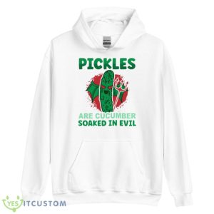 Funny Pickles Are Cucumbers Shirt - Unisex Heavy Blend Hooded Sweatshirt