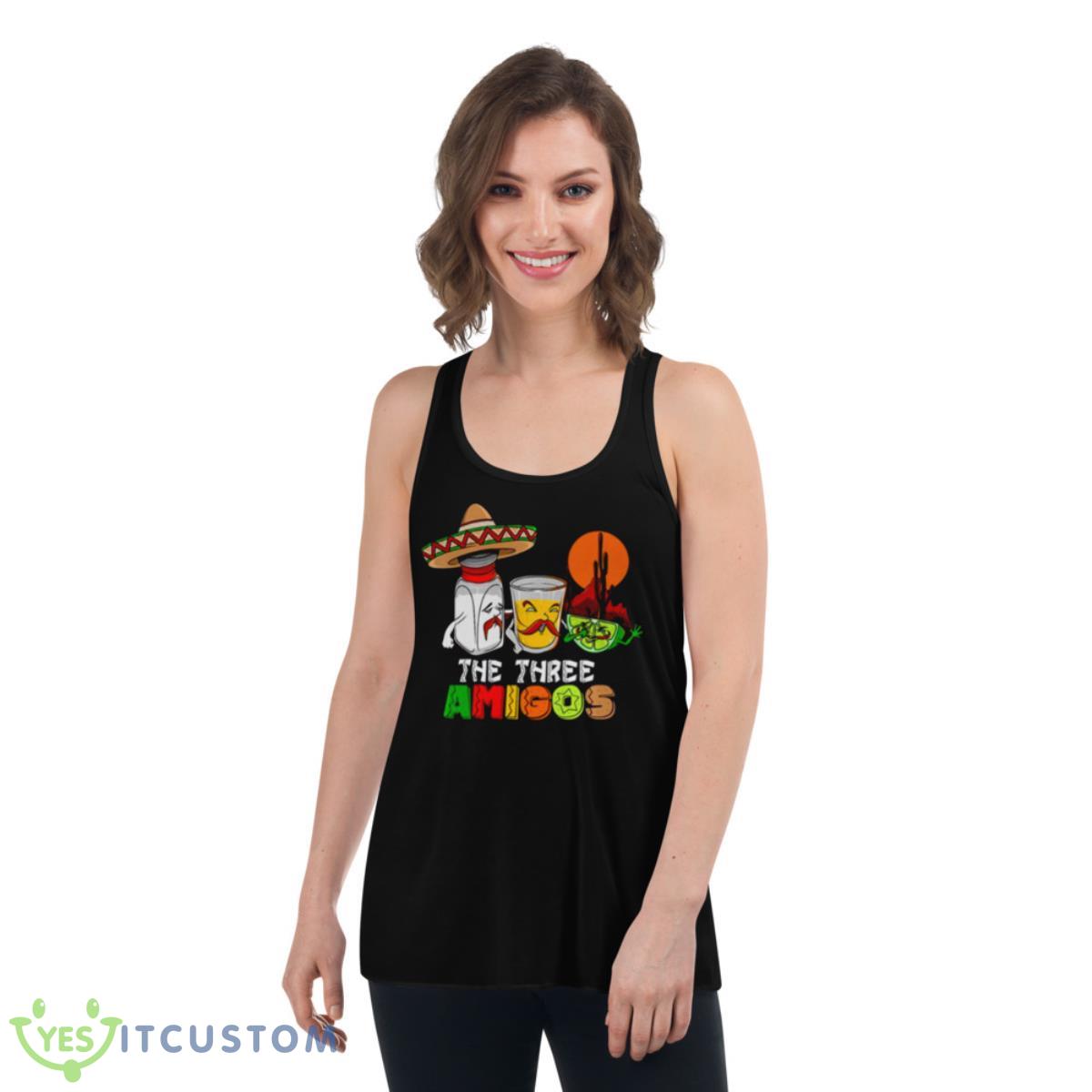 Funny The Three Amigos Shirt 5 Funny The Three Amigos Shirt - Women's Flowy Racerback Tank