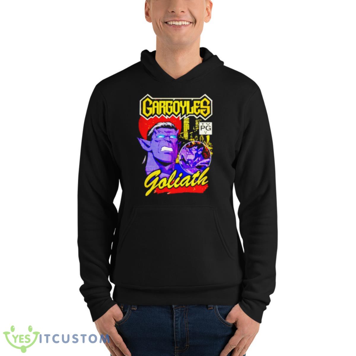 Gargoyles Goliath Shirt 4 Gargoyles Goliath Shirt - Unisex Fleece Pullover Hoodie