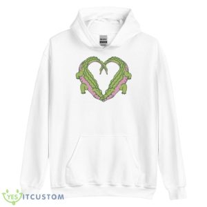 Gators Daily Kissing Crocs Shirt - Unisex Heavy Blend Hooded Sweatshirt
