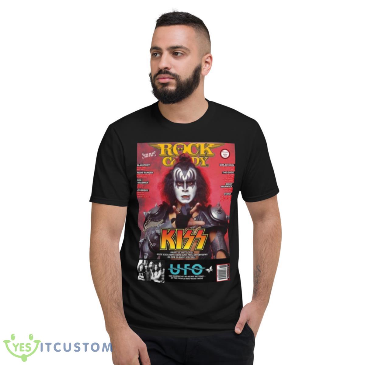 Gene Simmons Reflects On Why Ace Left KISS Shirt 2 Gene Simmons Reflects On Why Ace Left KISS Shirt - Short Sleeve T-Shirt