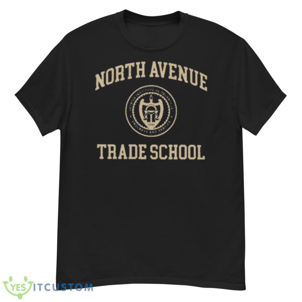 Georgia Tech North Avenue Trade School Shirt 12 Georgia Tech North Avenue Trade School Shirt - G500 Men’s Classic T-Shirt