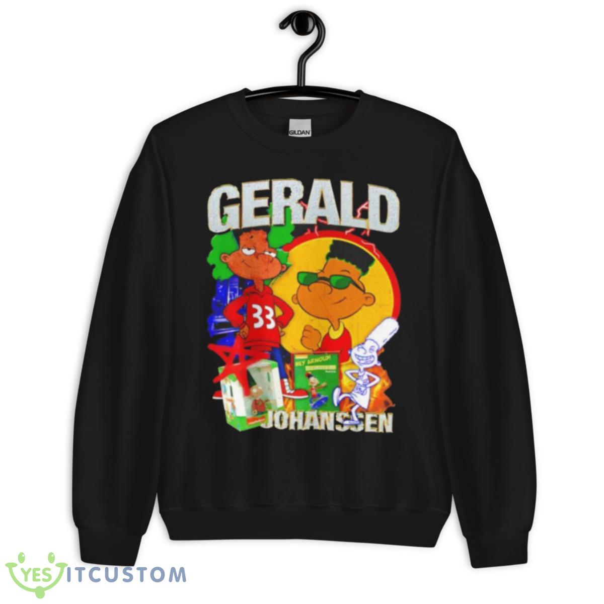 Gerald Johansen Shirt 3 Gerald Johansen Shirt - Unisex Crewneck Sweatshirt