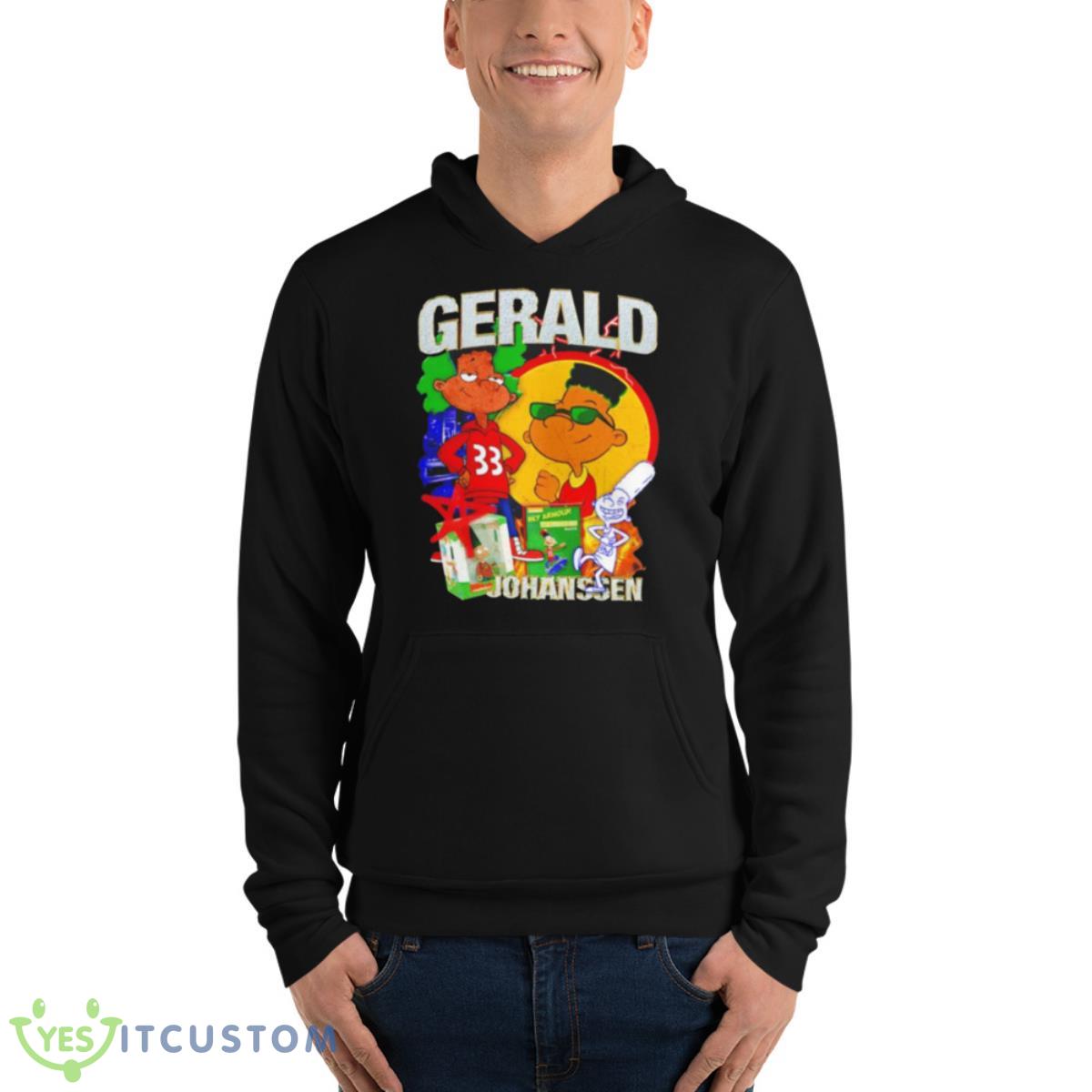 Gerald Johansen Shirt 4 Gerald Johansen Shirt - Unisex Fleece Pullover Hoodie