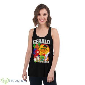 Gerald Johansen Shirt 10 Gerald Johansen Shirt - Women's Flowy Racerback Tank