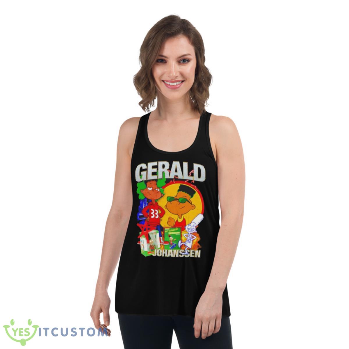Gerald Johansen Shirt 5 Gerald Johansen Shirt - Women's Flowy Racerback Tank