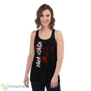Getting Away With Murder Papa Roach Shirt 10 Getting Away With Murder Papa Roach Shirt - Women's Flowy Racerback Tank