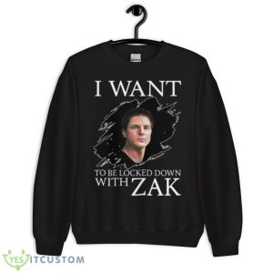 Ghost Adventures & Ndash I Want Be Locked Down Shirt - Unisex Crewneck Sweatshirt