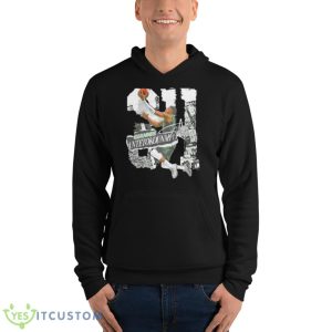 Giannis Antetokounmpo 34 Milwaukee Bucks Rough Shirt - Unisex Fleece Pullover Hoodie