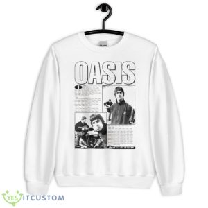 Godlike Genius The Oasis Band 90s Shirt - Unisex Heavy Blend Crewneck Sweatshirt