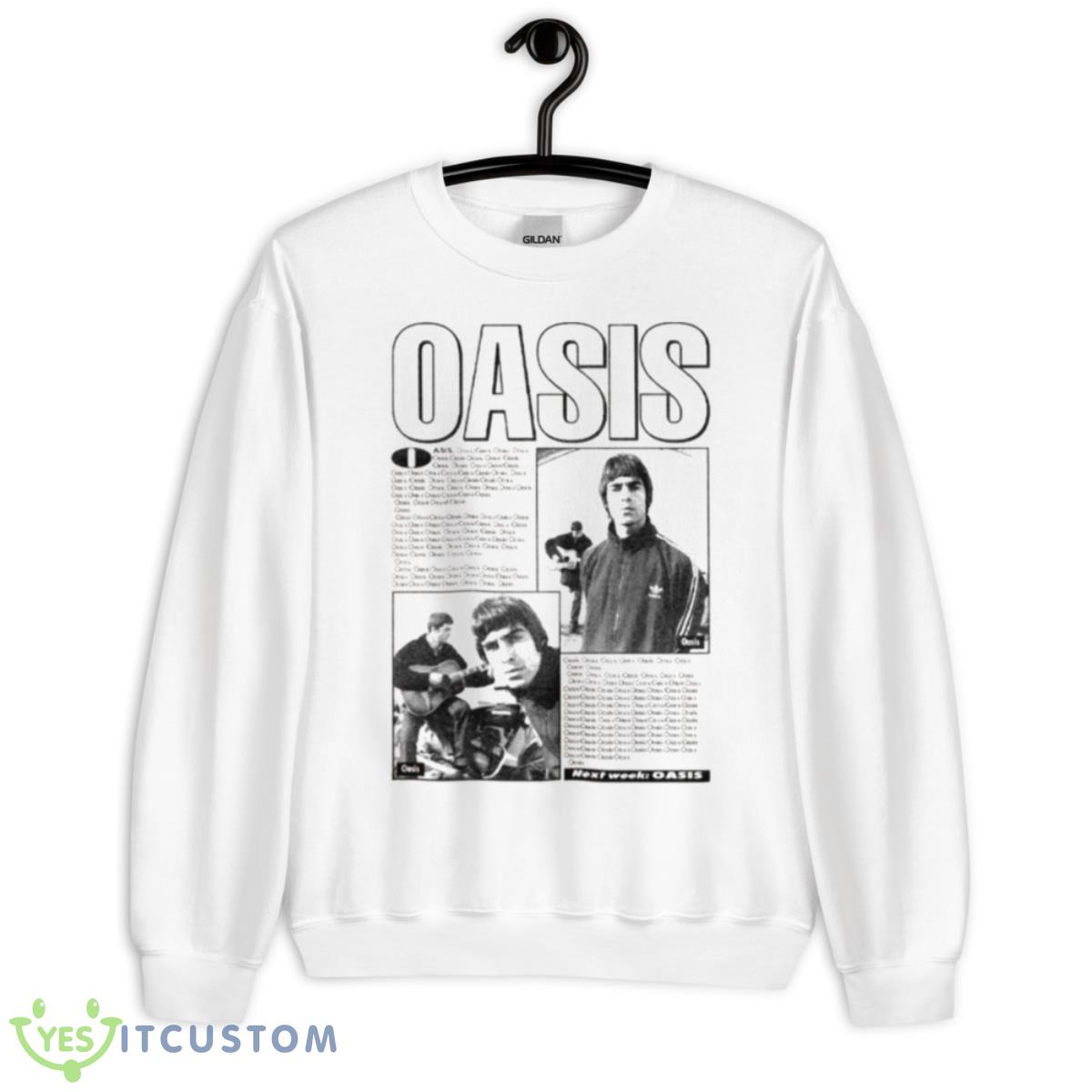 Godlike Genius The Oasis Band 90s Shirt 2 Godlike Genius The Oasis Band 90s Shirt - Unisex Heavy Blend Crewneck Sweatshirt
