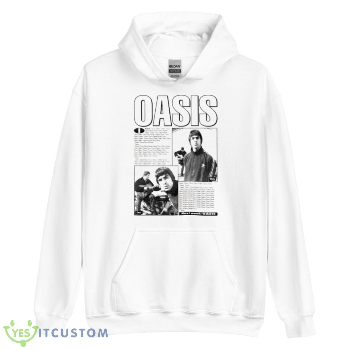 Godlike Genius The Oasis Band 90s Shirt 3 Godlike Genius The Oasis Band 90s Shirt - Unisex Heavy Blend Hooded Sweatshirt