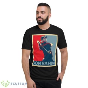 Golfer Hope Graphic Jon Rahm Shirt - Short Sleeve T-Shirt